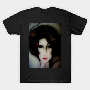 Dark Deco Dolly Jacqueline Mcculloch House of Harlequin T-Shirt